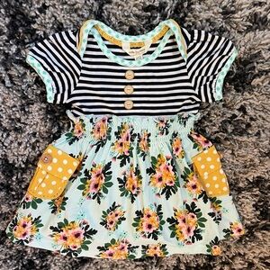 Matilda Jane + Joanna Gaines cotton stem baby girl Dress NWT 6-12 months